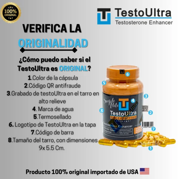 TESTOULTRA GOLD  + X10 + OBSEQUIO - Image 3